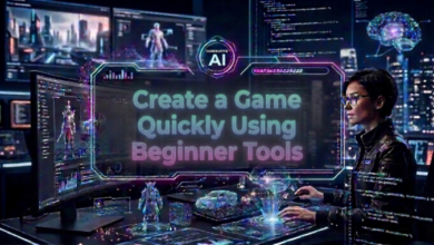 Create a Game Quickly Using Beginner Tools